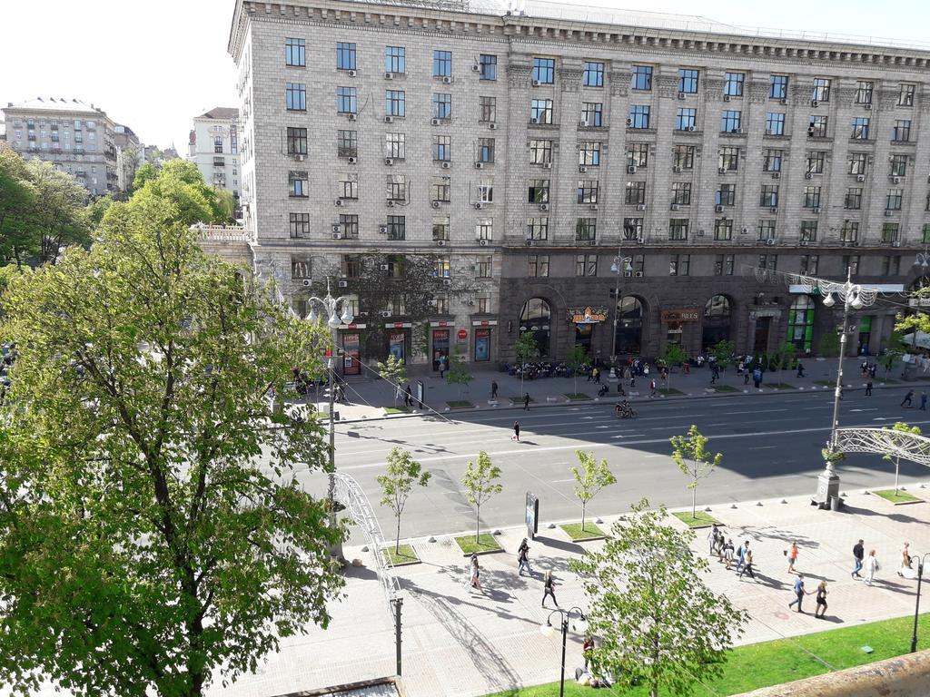 Vip Apartment. Kreshatik, Maidan Nezavisimosti. Kiev Exteriör bild