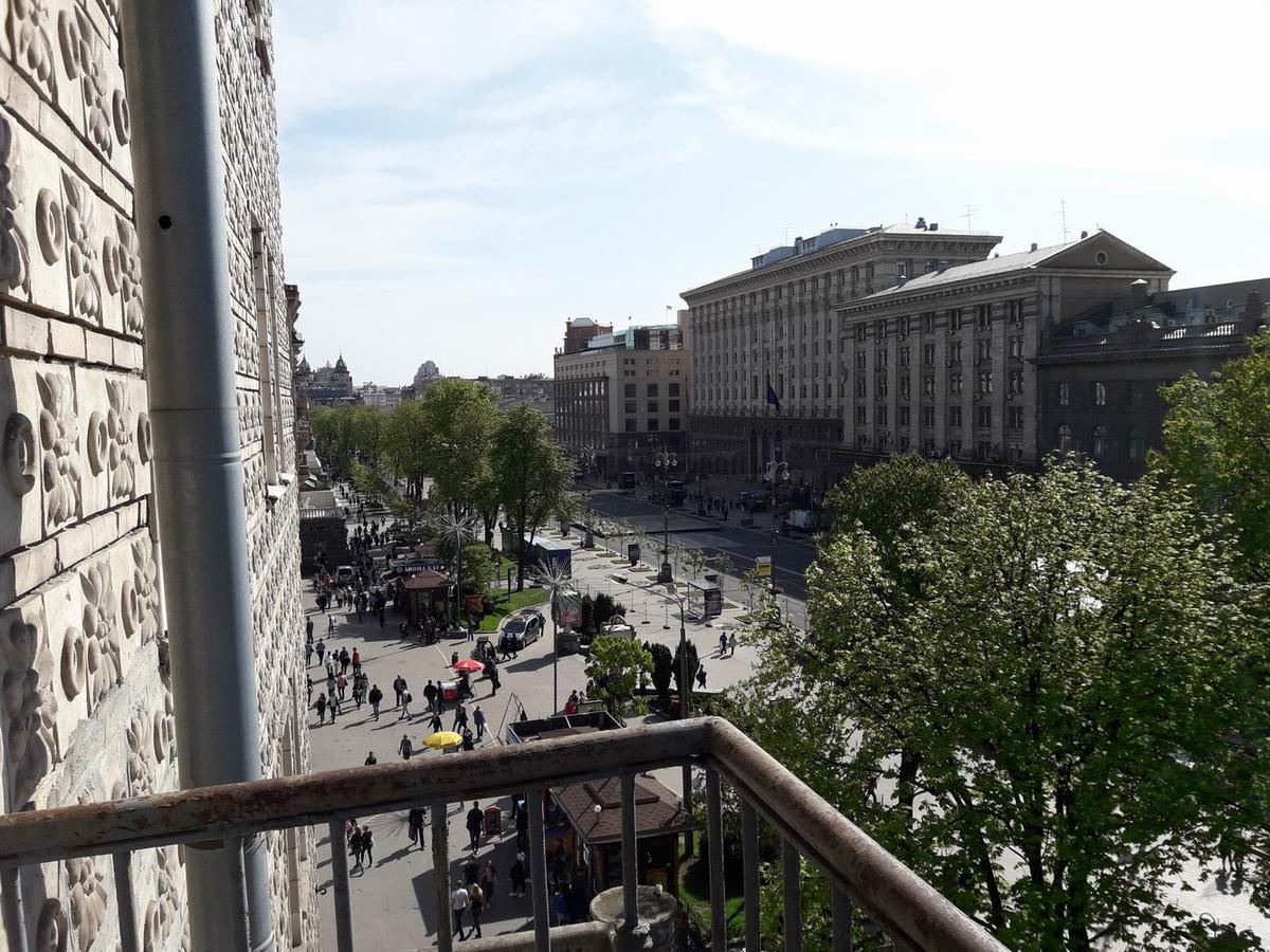 Vip Apartment. Kreshatik, Maidan Nezavisimosti. Kiev Exteriör bild