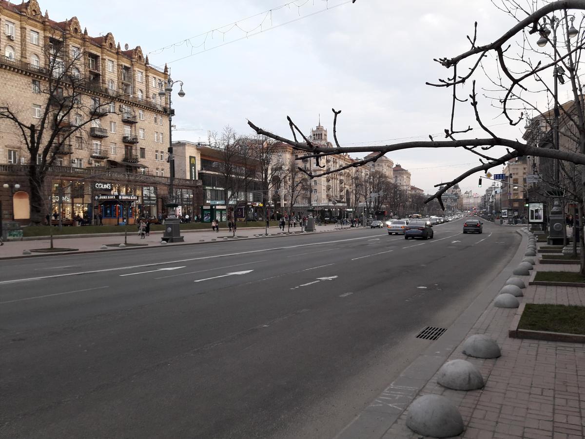 Vip Apartment. Kreshatik, Maidan Nezavisimosti. Kiev Exteriör bild